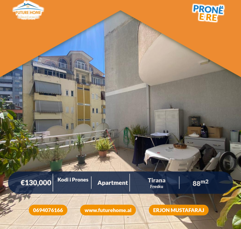 Shitet, Apartament 2+1+Verandë (I konvertuar), Fresku