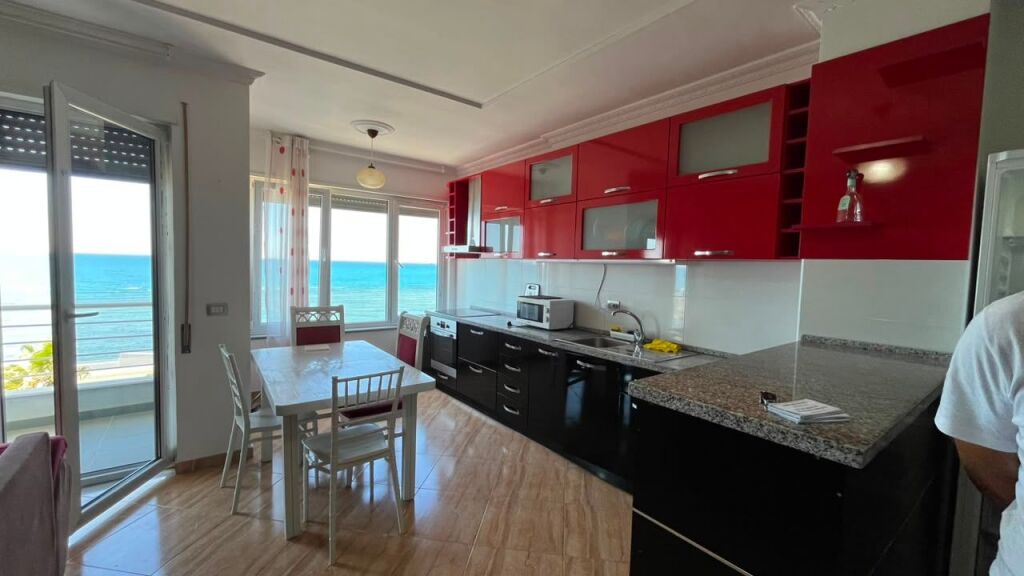 🏡 Jepet me Qira Apartament 3+1 me Pamje të Plotë nga Deti – Vollga, Durrës