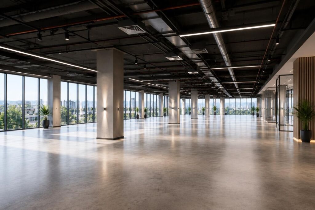 🏢 BUSINESS PREMISES OPEN SPACE FOR RENT – DELIJORGJI COMPLEX