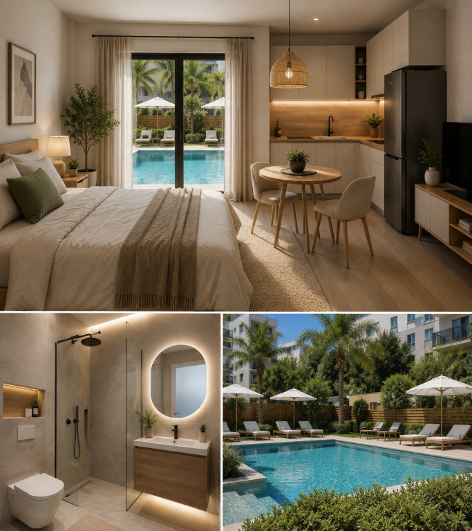 Monolocale in Vendita con Vista Piscina – a Mali i Robit