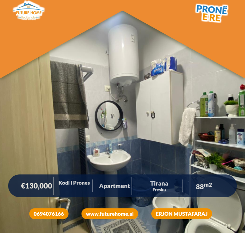 Shitet, Apartament 2+1+Verandë (I konvertuar), Fresku