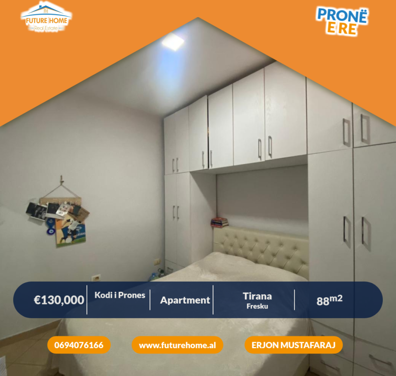 Shitet, Apartament 2+1+Verandë (I konvertuar), Fresku