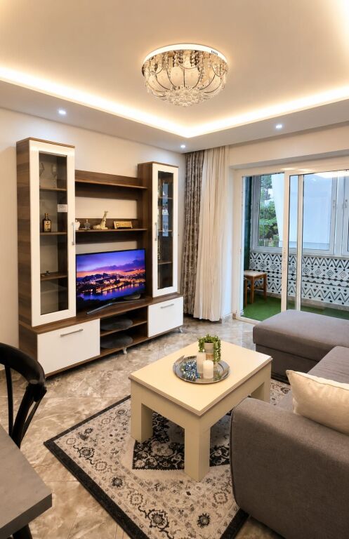 1+1 Premium pranë Shkollës së Bashkuar – Totalisht i mobiluar