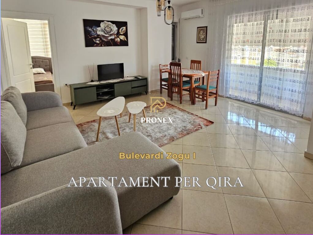 Apartament per qera 2+1 tek Bulevardi Zogu I