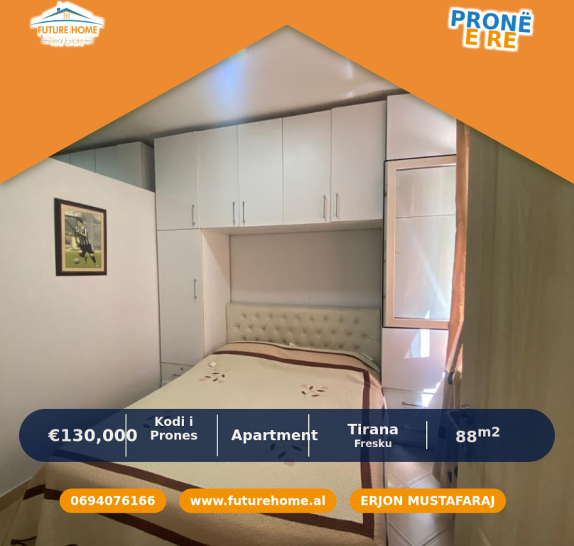 Shitet, Apartament 2+1+Verandë (I konvertuar), Fresku