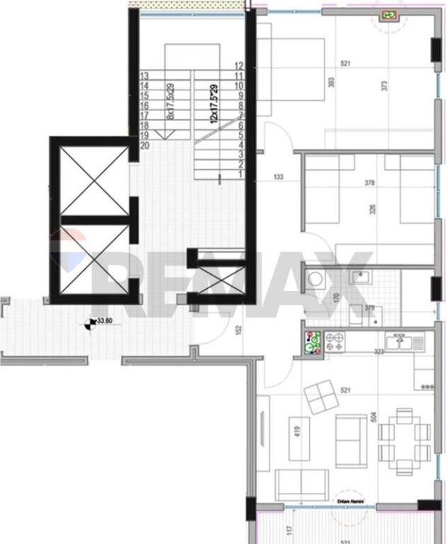 Apartment 2+1 for sale at Square 21