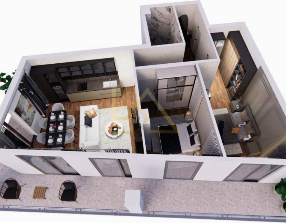 Appartamento 1+1 in Vendita – Desla Tower, Durrës