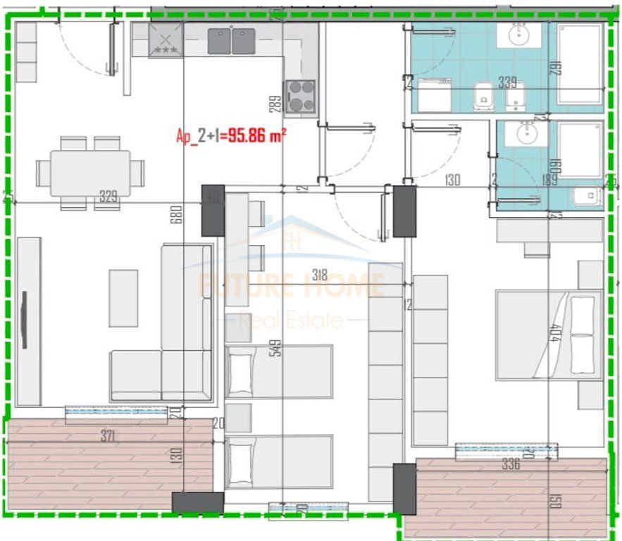 For sale, Apartment 2+1+2, Paskuqan