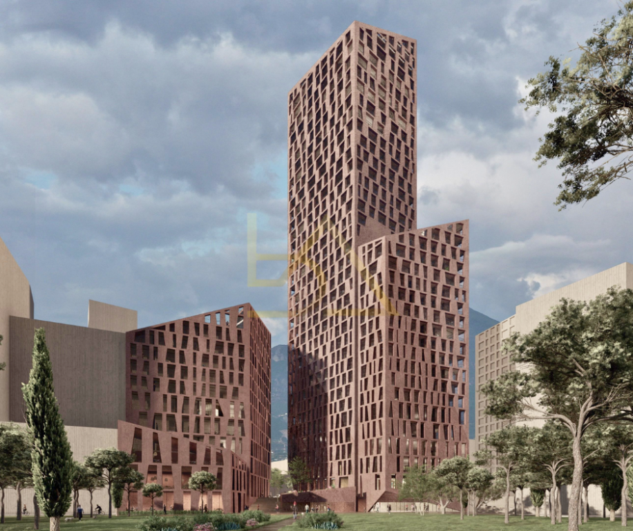 Apartments, Business Premises and Parking Spaces for Sale – Tirana New Boulevard Tower, New Boulevard, Tirana