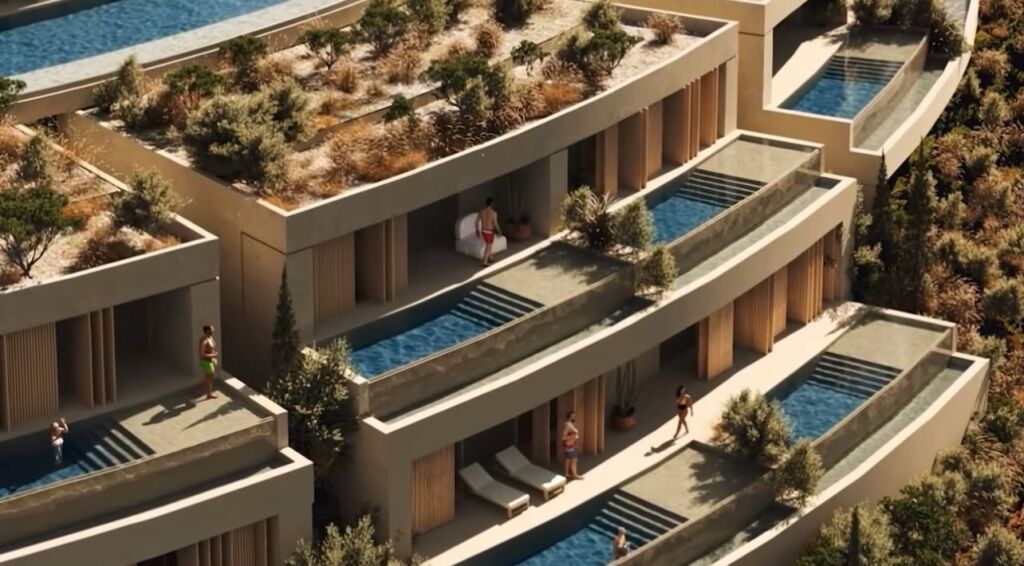 Shitet (2,650€/m2): 1+1 &amp; Ballkon + 1 P.Parkimi📍Sun Palase Residence - Palase/Dhermi || 249,190€ (85m2)
