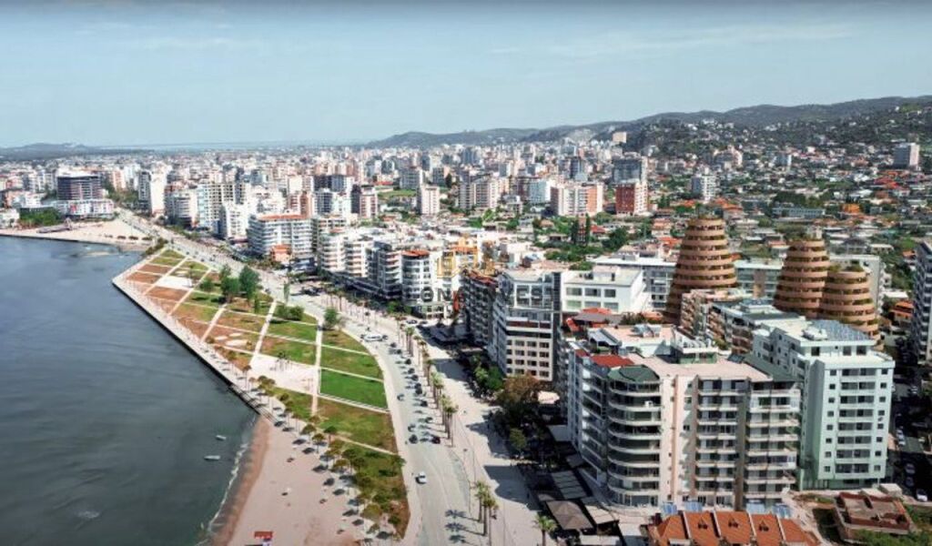 VALONA HILLS, APARTAMENT 1+1 NE SHITJE