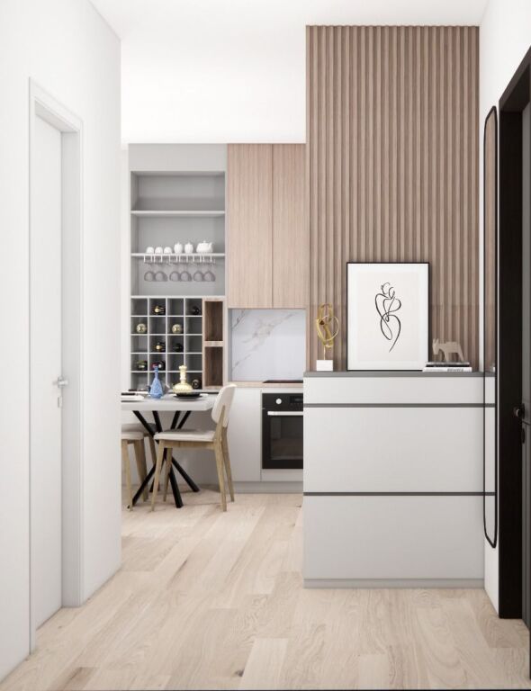 Apartament 1+1 me Qera Afatgjate - Ali Demi, Kompleksi Kadiu