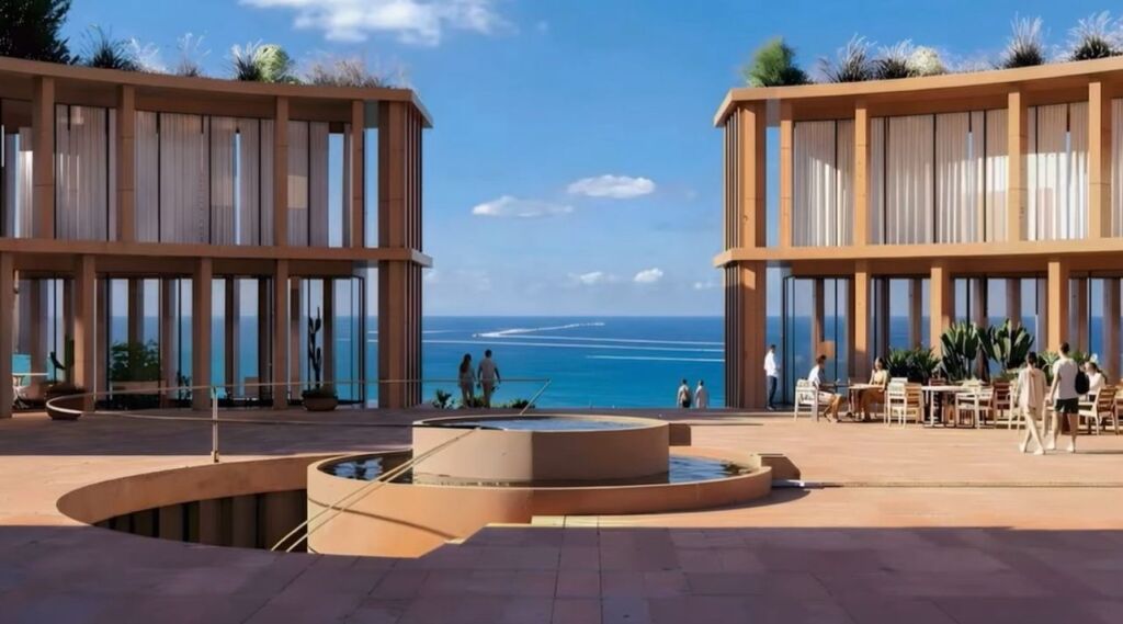 Shitet (2,650€/m2): 1+1 &amp; Ballkon + 1 P.Parkimi📍Sun Palase Residence - Palase/Dhermi || 235,490€ (80m2)