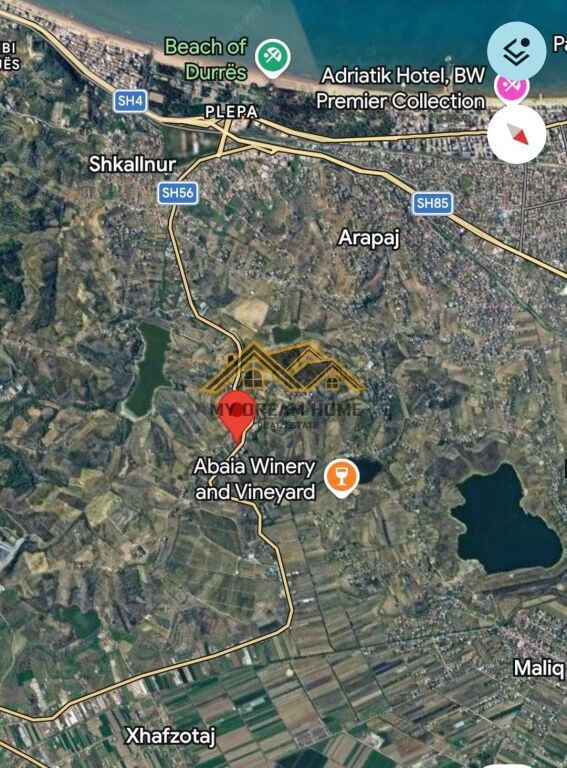 FOR SALE 1800M LAND IN ARAPAJ DURRES