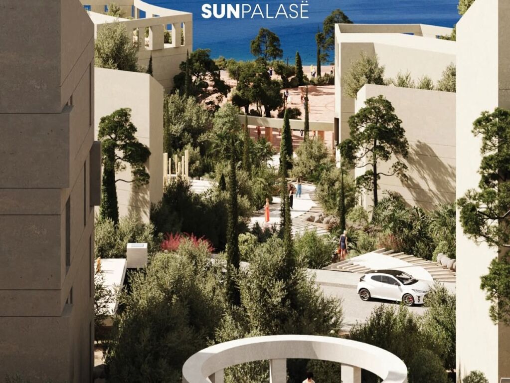 Shitet (2,650€/m2): 2+1 &amp; Ballkon +1 P.Parkimi📍Sun Palase Residence - Palase/Dhermi || 338,360 (118m2)