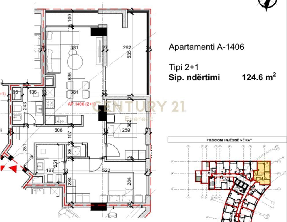 RRUGA BARDHYL – SHESIM APARTAMENT 2+1+2