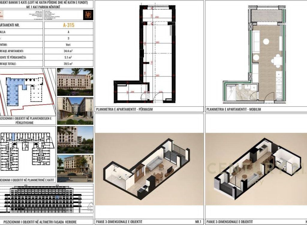 STUDIO FOR SALE AT "MIDDAL RESIDENCE", MALI I ROBIT !