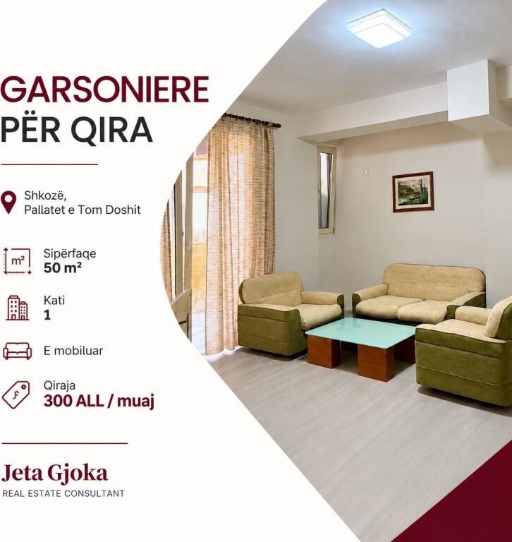 GARSONIERE PËR QIRA