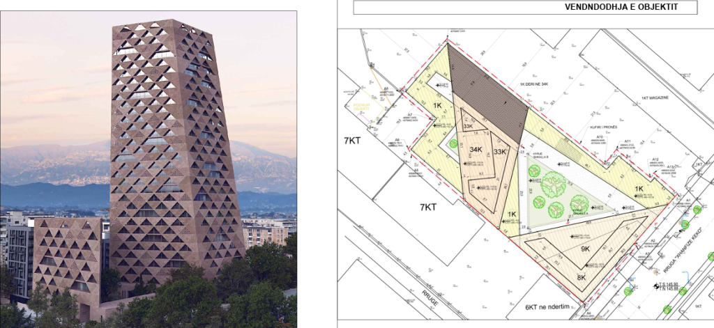 APPARTAMENTO 3+1+2 IN VENDITA, TIRANA TOWER, OXHAKU