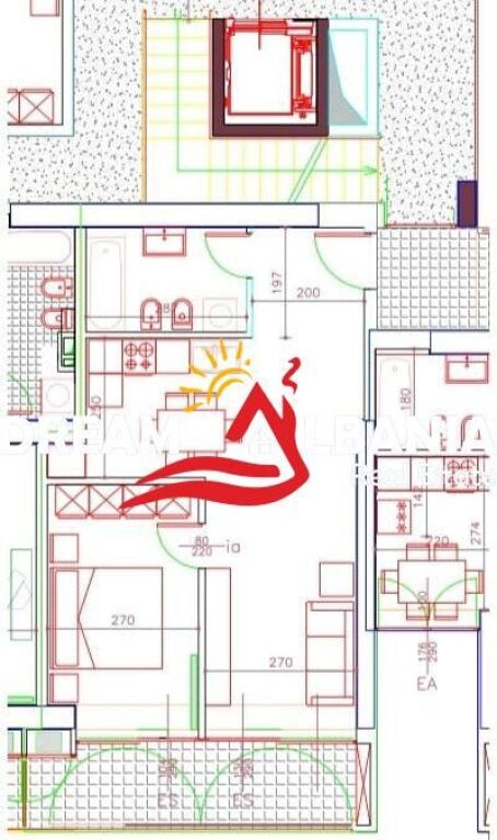 Apartment 1+1 for sale Paris Commune, Kika Complex 2 (ID 51110004)