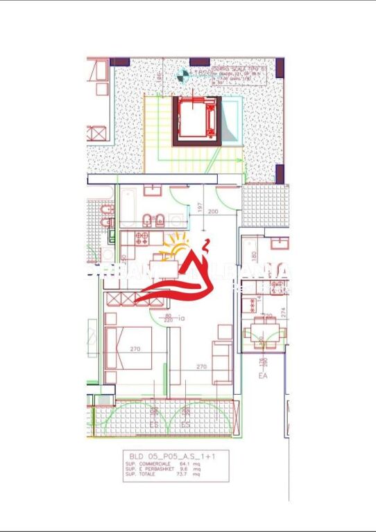 Appartamento 1+1 in vendita, Comune di Parigi, Complesso Kika 2 (ID 51110004)