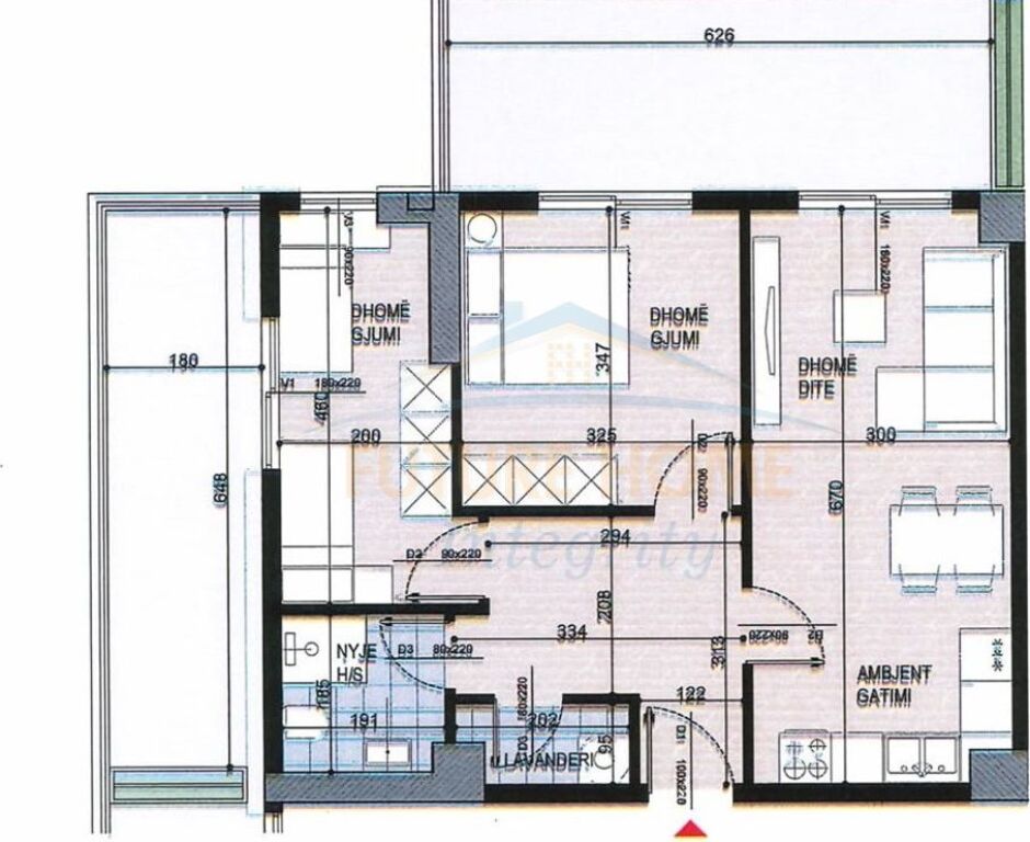 Shitet, Apartament 2+1, Fusha e Aviacionit, Tiranë.