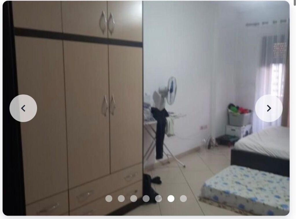 For rent 1+1 furnished elevator 4th floor Astir 40000 lek