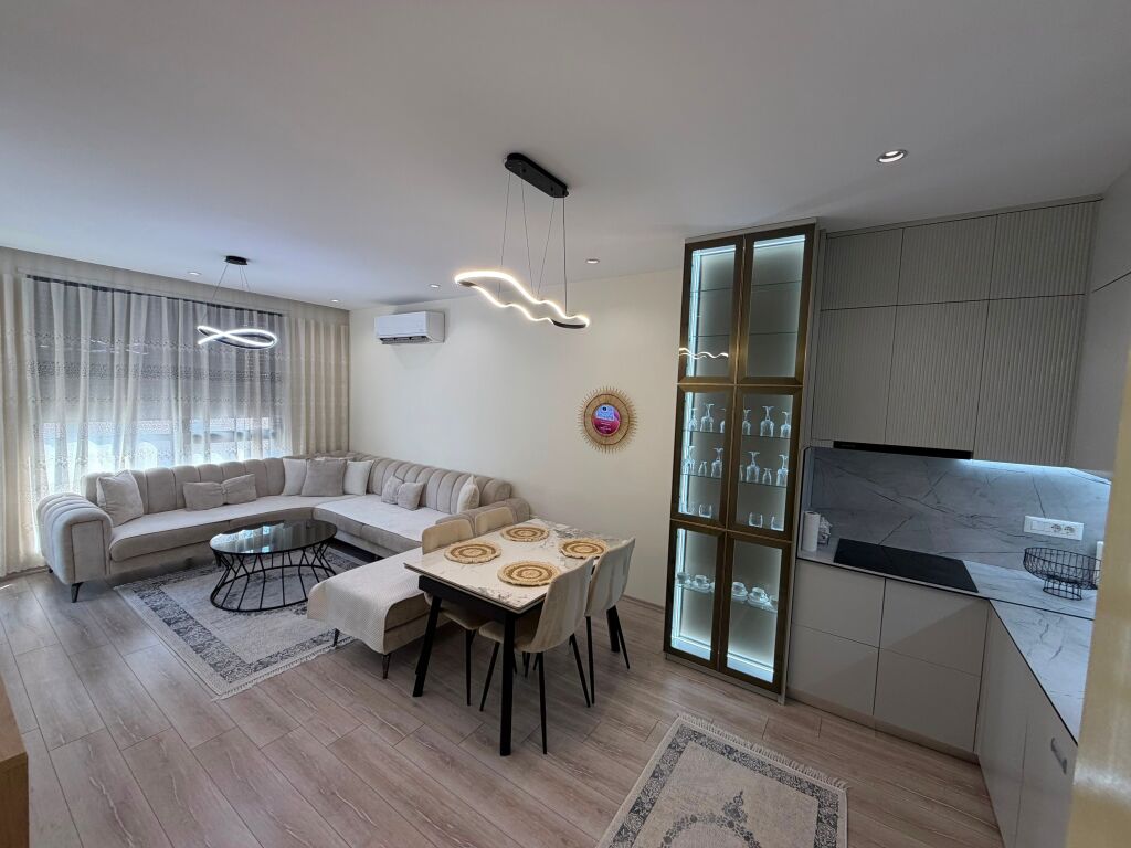 Jepet me qira apartament 1+1+Post parkimi tek Rezidenza Erli