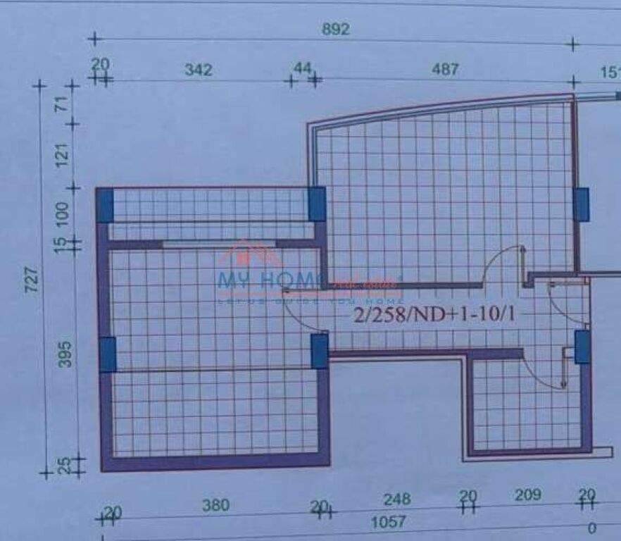 Apartment 1+1 for sale near Square 21 in Tirana
