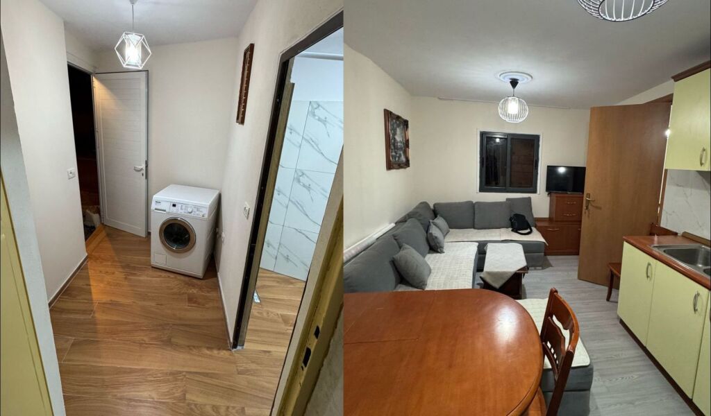 Apartment 1+1 for rent – Rr e Dibrës, near Police Station No. 4