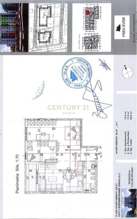 FOR SALE 2+1 APARTMENT IN PASKUQAN, SPLASH COLOR RESIDENCE