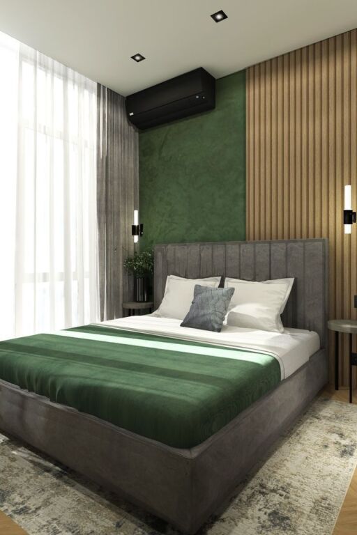 New boulevard, modern 1+1 apartment for rent.