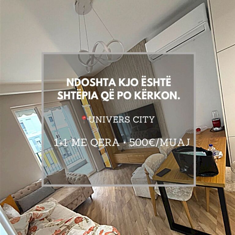 Apartment for rent Univers