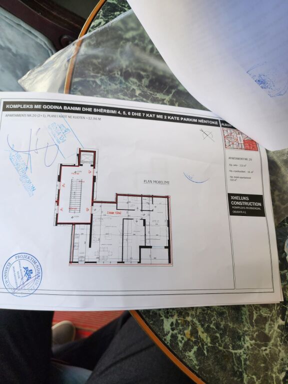 Apartament 2+1 per shitje tek Rruga e Elbasanit