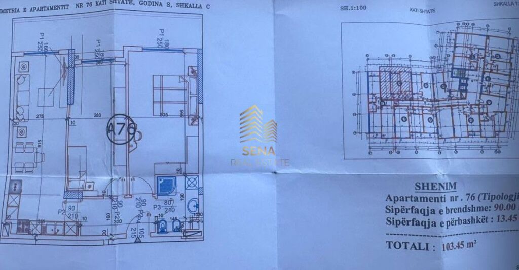 hShitet, Apartament 2+1+BLK, Paskuqan, 113.800 Euro