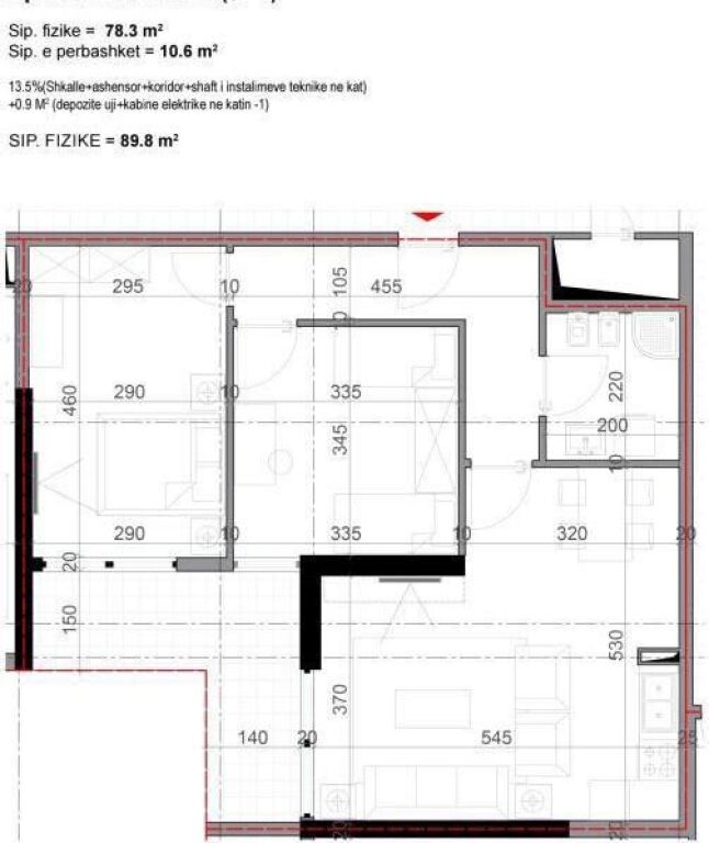 🏡🌊 Shitet Apartament 2+1 me Pamje nga Deti – Golden House, Shëngjin