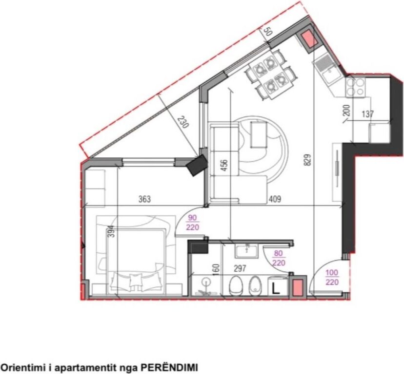 🏡 Shitet Apartament 1+1 në Aluna 4 – Super Mundësi Investimi!