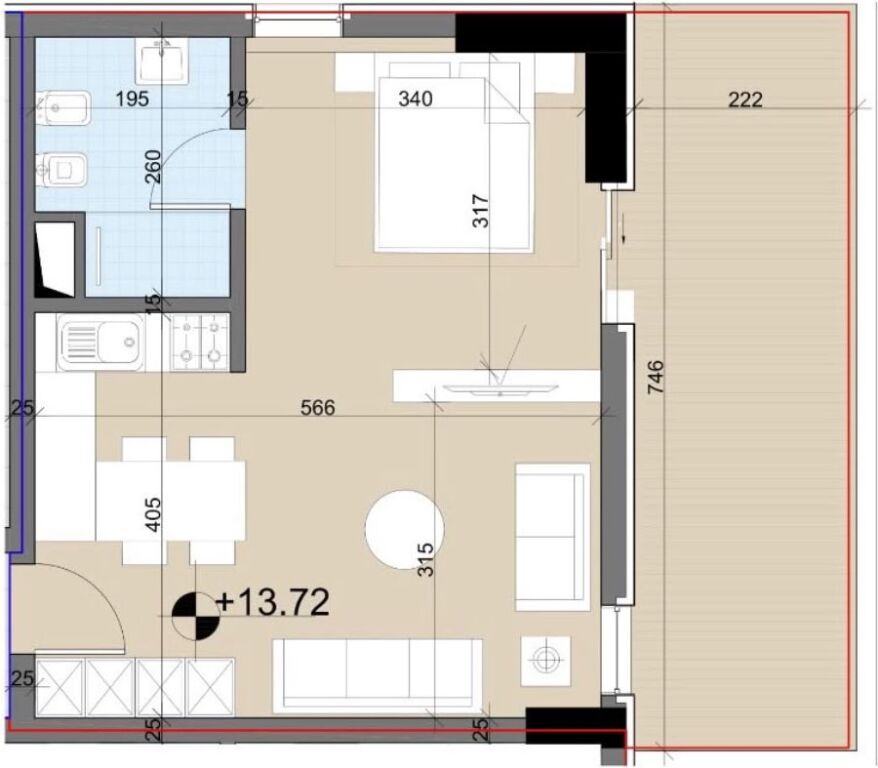 🗝️Apartment 1+1 furnished for sale at Univers City Complex🔥