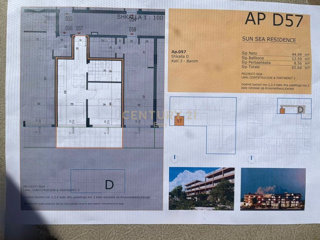 Apartment 1+1 for sale in SunSea Residence !