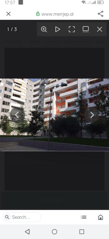 Apartment 1+1 for rent in Astir
