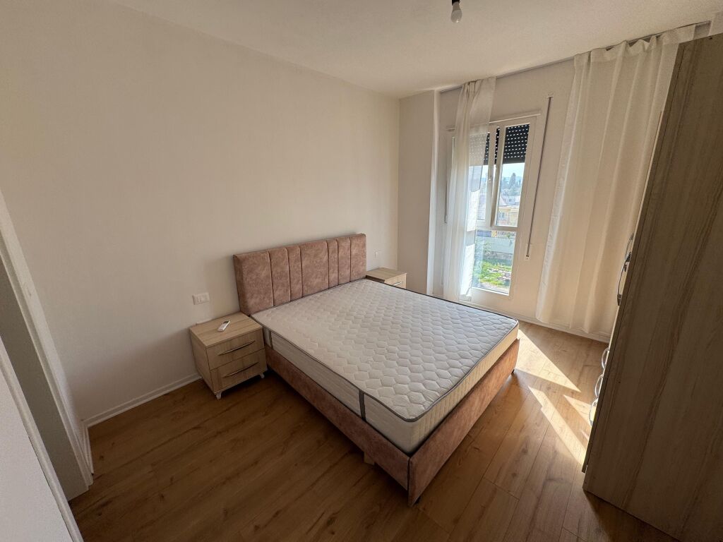 📣 RENT Apartment 2+1 With 2 Bathrooms And Balcony 📍 Don Bosko, Near the "Fiori Di Bosco" Complex ✨   🏢 New Building  🪜 2nd Floor (With Elevator)  🛋️ Furnished   💶 Price 60,000 Leke/Month