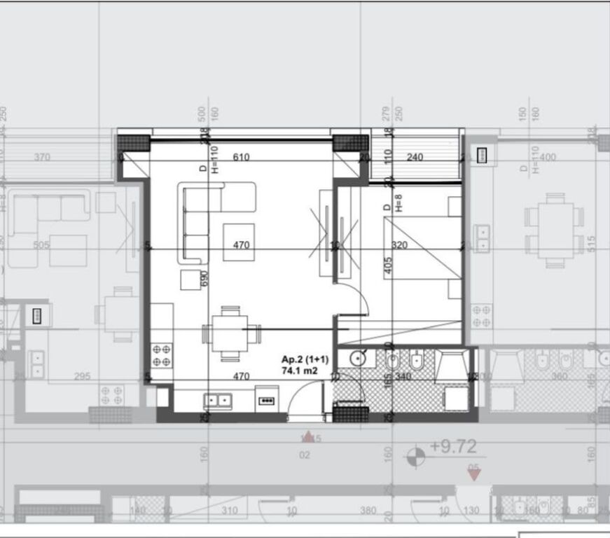 FOR SALE APARTMENT 1+1 NEW BOULEVARD 19,200,000 LEKE FH-84410