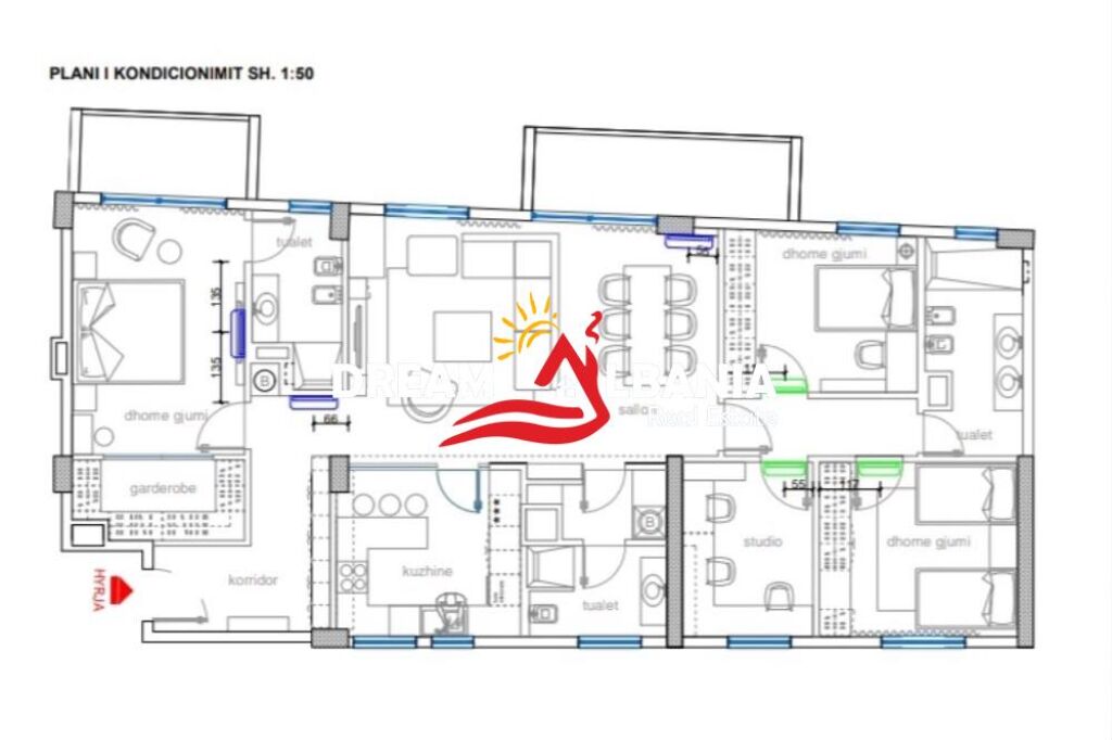 4+1+3 Apartment For Sale In Tom Doshi Complex In Shkoze (ID 4131507)