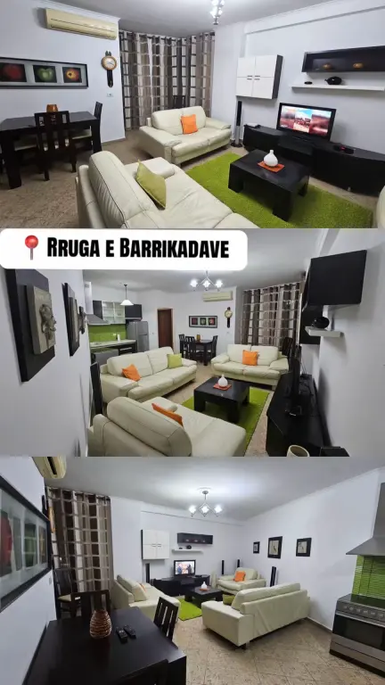 Apartment 2+1 for rent, Tirana, Barrikadave Street