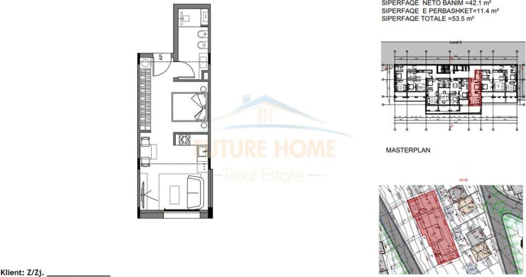 For sale, Studio + Parking, Jalë