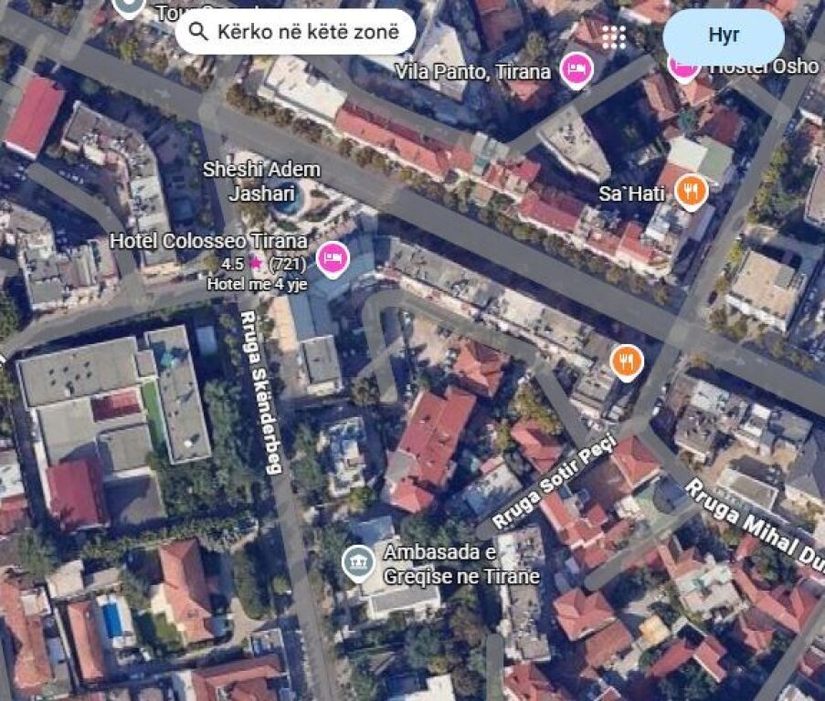 Toke ne shitje tek rruga e Durrsit Afer Colosseo ne Tirane (ID 4191210)