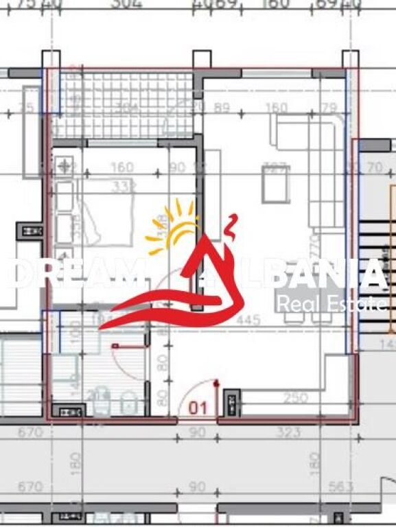 Apartament 1+1 Ne Shitje Ne Kamez (ID 41111614)