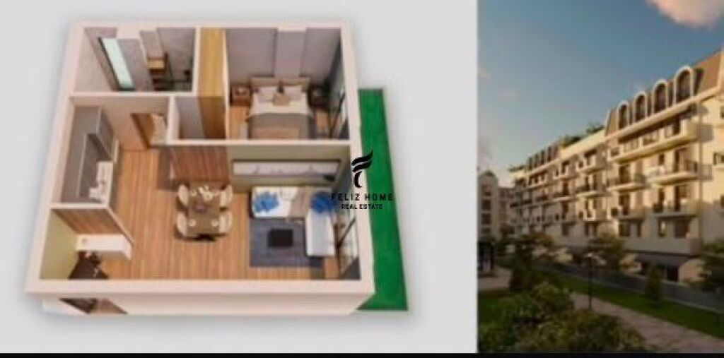 SHITET APARTAMENT 1+1 TEG 96.000 EURO FH-84584