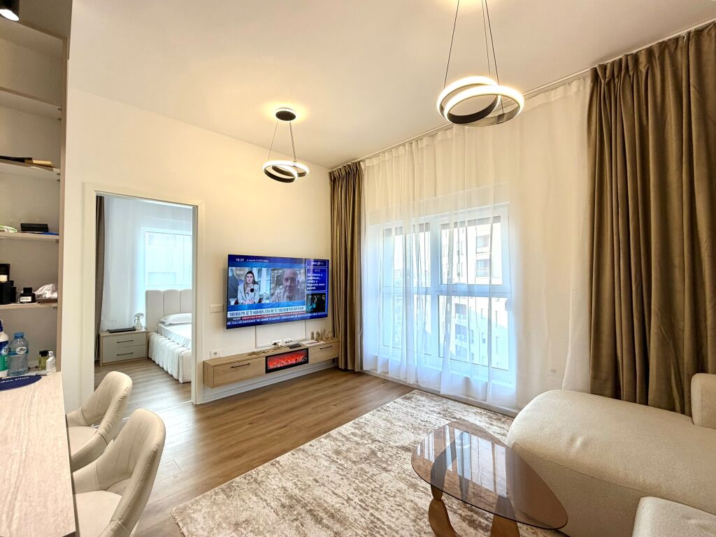 🥂**For Sale: 1+1 Apartment with Balcony 📍Ali Demi – KADIU Residence (60 m²), 100% Brand New &amp; Fully Furnished || €110,000 (€1,660/m² without Furniture)**