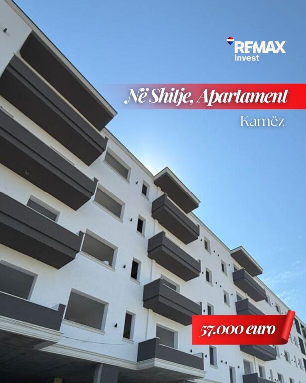 Shitet apartament 1+1 në Kamëz.